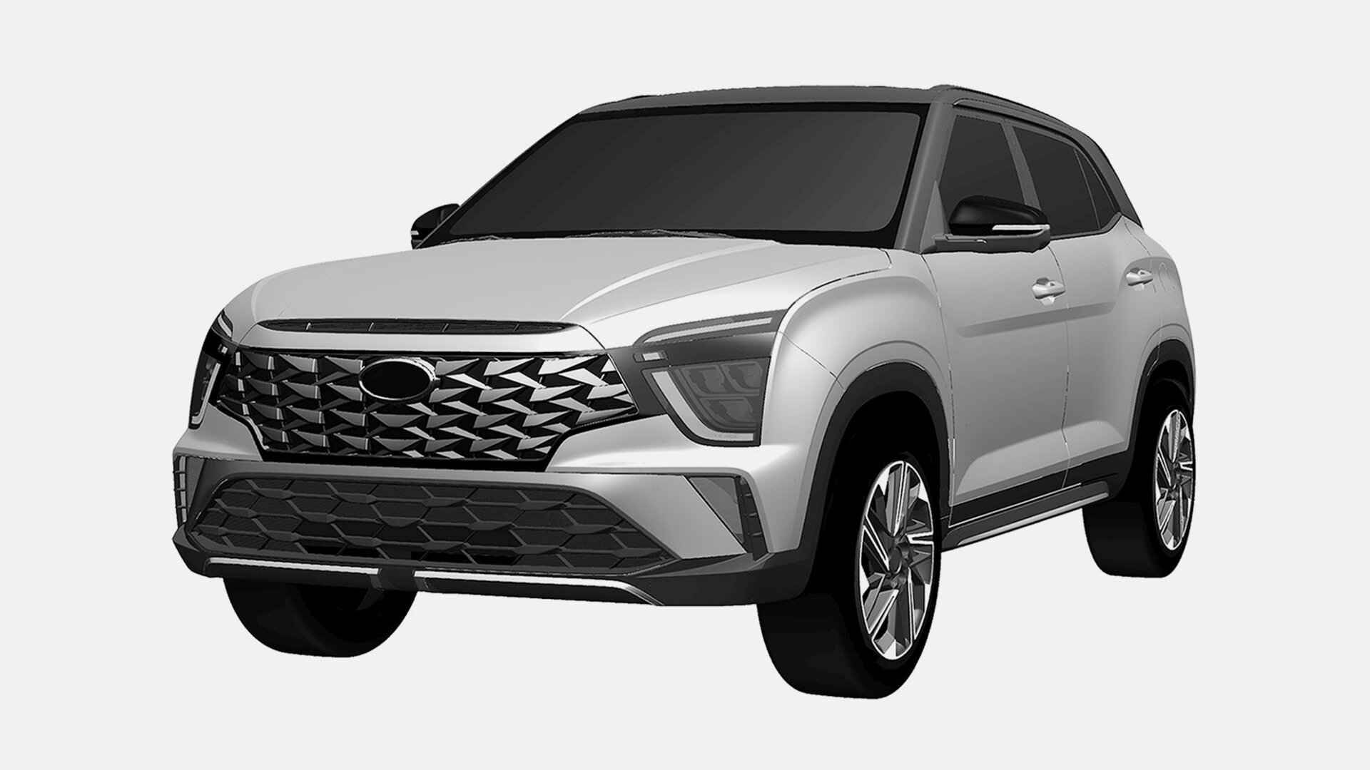 В России запатентовали «подогретую» версию Hyundai Creta