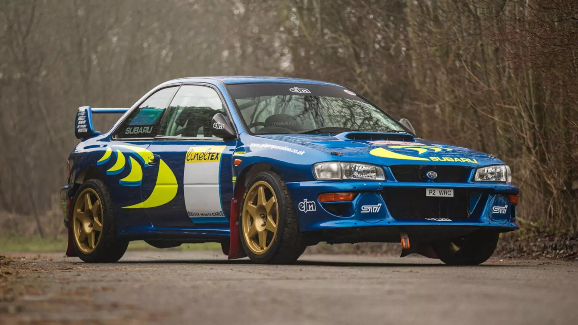На аукцион выставят гоночную Subaru Impreza, которую разбил Колин Макрей