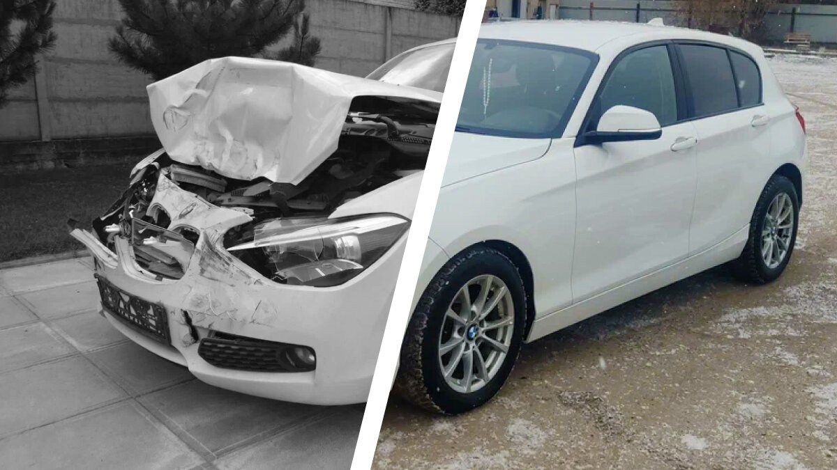 Ухоженная BMW, которую «притёр» самосвал: о чём не рассказывает продавец
