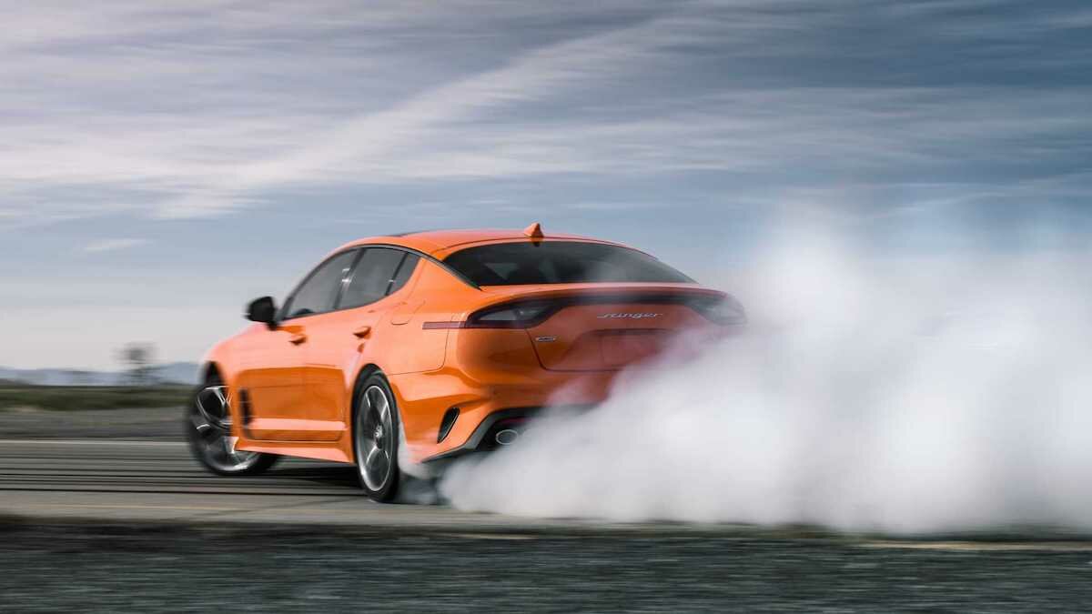Kia Stinger приспособили для дрифта