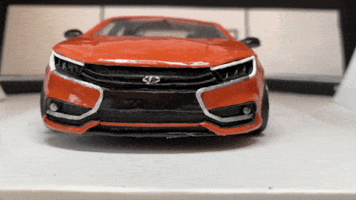 Эта Lada Vesta вылеплена из пластилина. И ей устраивают краш-тест!