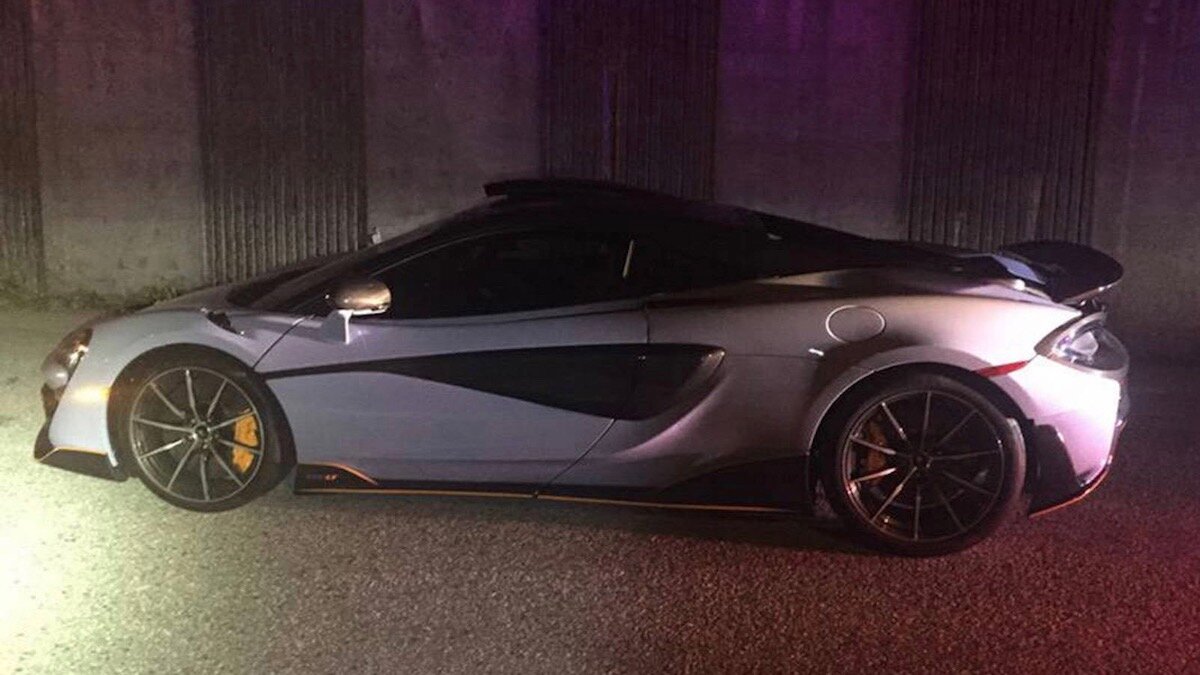 Полиция конфисковала McLaren 600LT через 10 минут после покупки