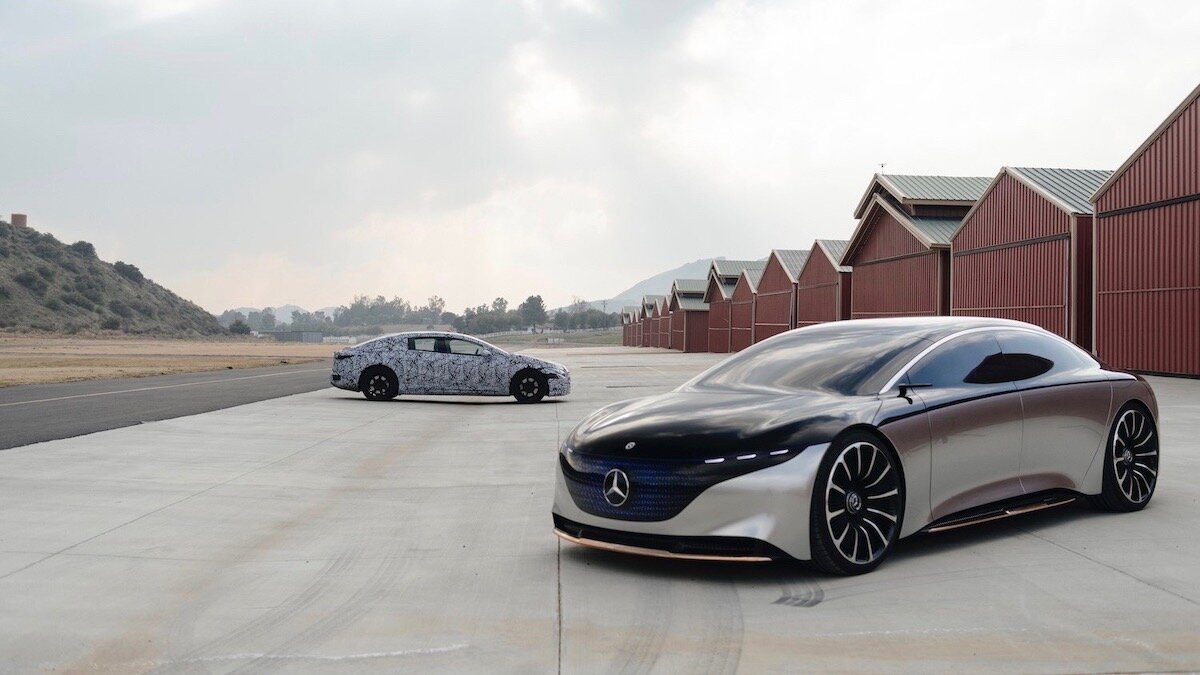 Электрический флагман Mercedes-Benz станет просторнее S-класса