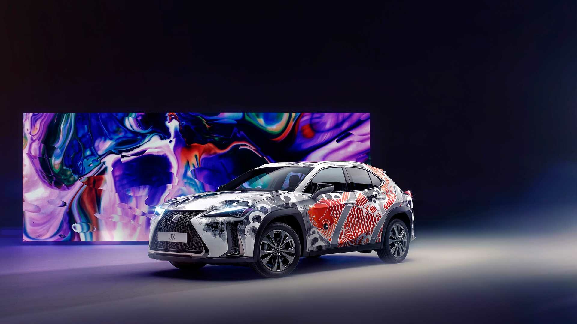 Lexus создал первый в мире автомобиль с татуировкой