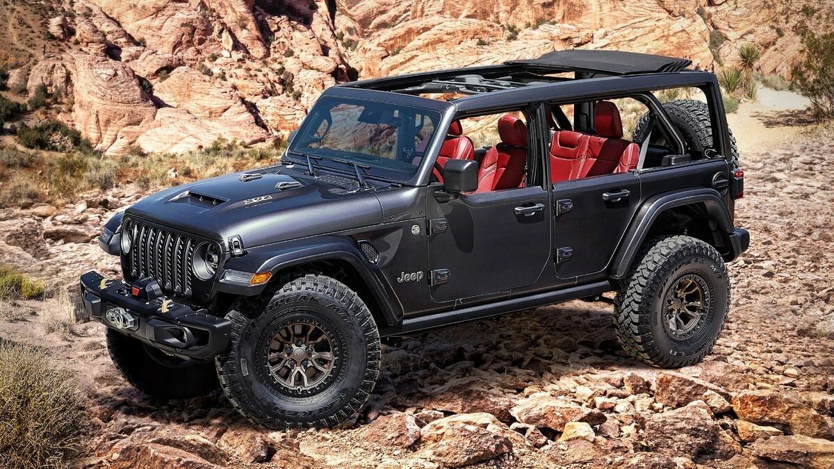 Рассекречен самый мощный Jeep Wrangler под названием Rubicon 392
