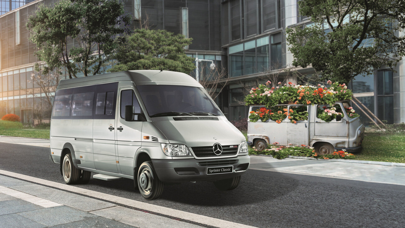 Mercedes-Benz прекратил производство самого дешёвого фургона Sprinter в России