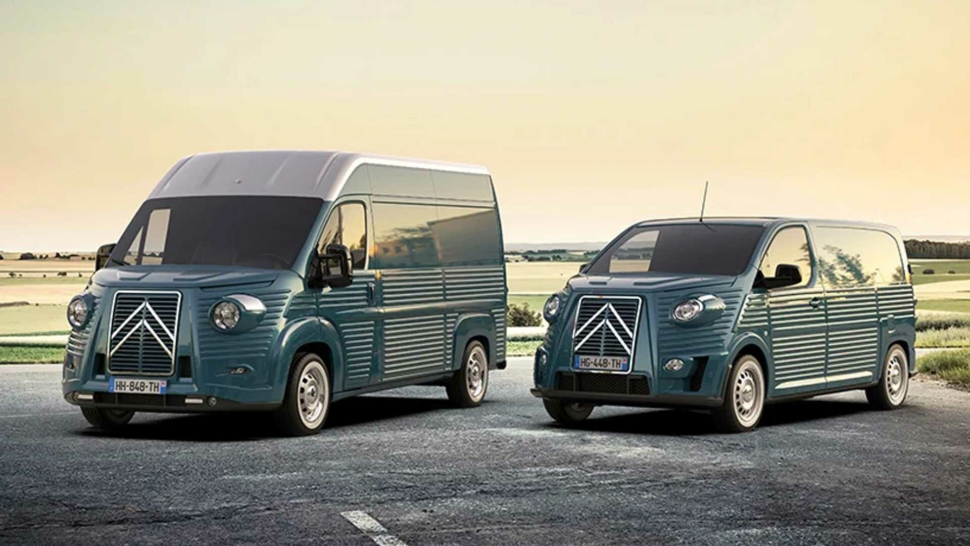 Пассажирский Citroen SpaceTourer получил бодикит в стиле послевоенного фургона