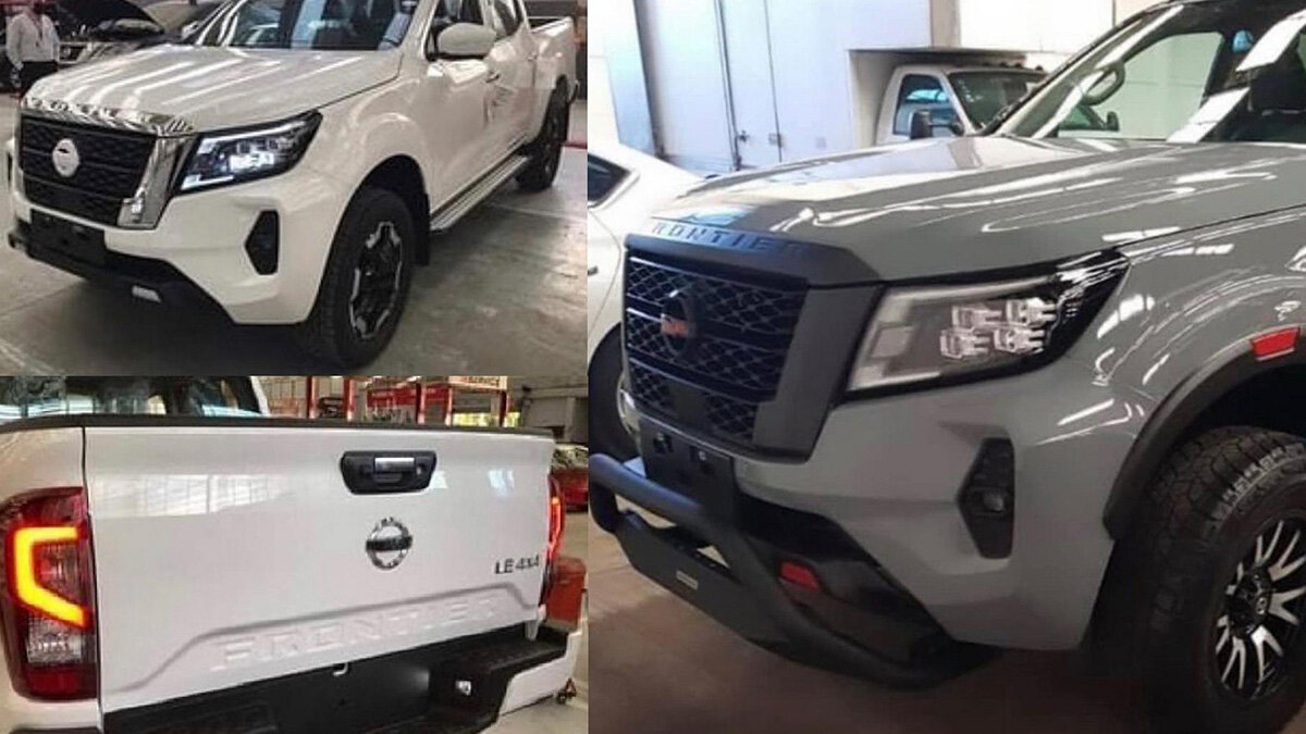 Обновлённый пикап Nissan Navara рассекречен