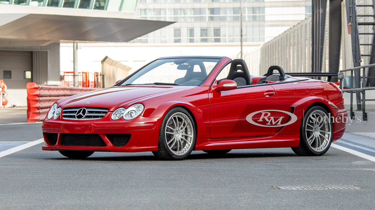 С молотка уйдёт редкий кабриолет Mercedes-AMG из королевских гаражей