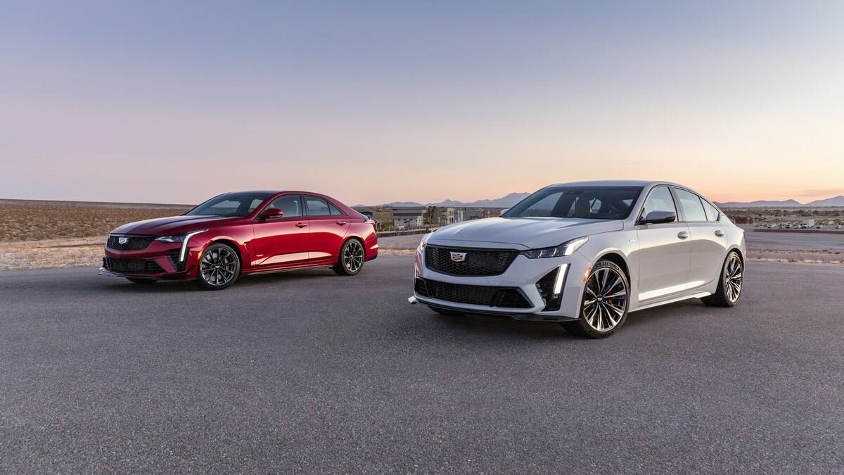 «Заряженные» Cadillac CT4-V и CT5-V Blackwing: есть первое фото