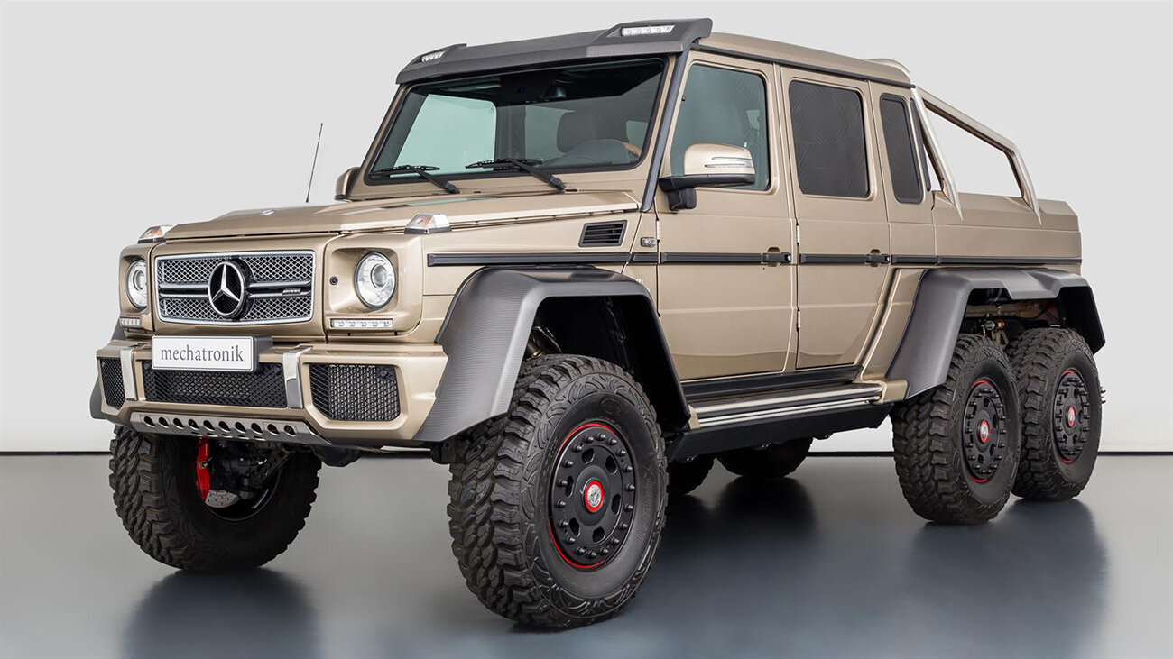 Mercedes-Benz G 63 AMG 6x6 с минимальным пробегом оценили в 7 новых Геликов