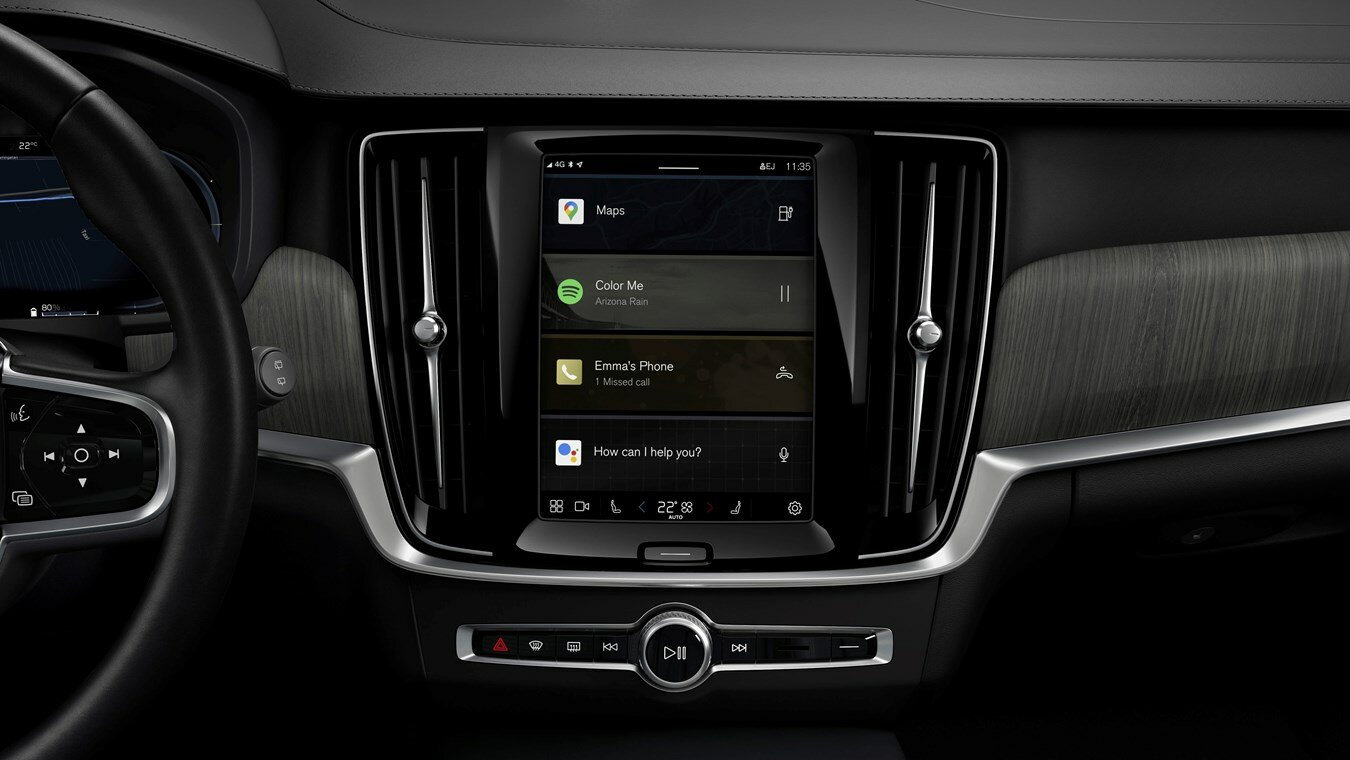 Четыре модели Volvo перевели на Android