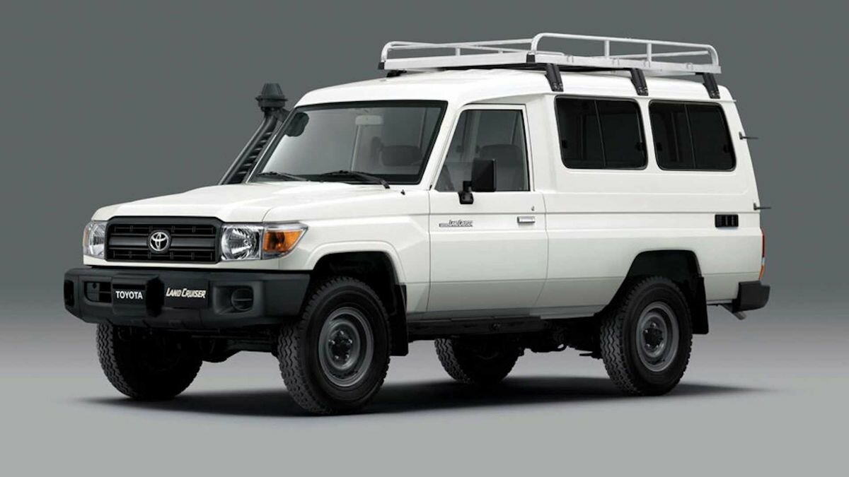 Взгляните на необычный Toyota Land Cruiser с холодильником для перевозки вакцин