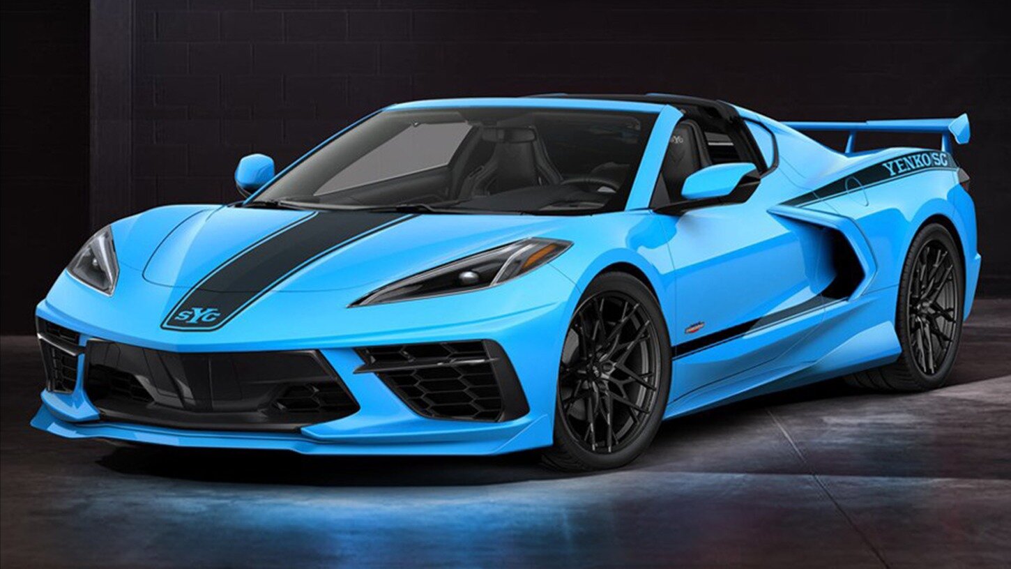 Chevrolet Corvette стал очень редким 1000-сильным суперкаром
