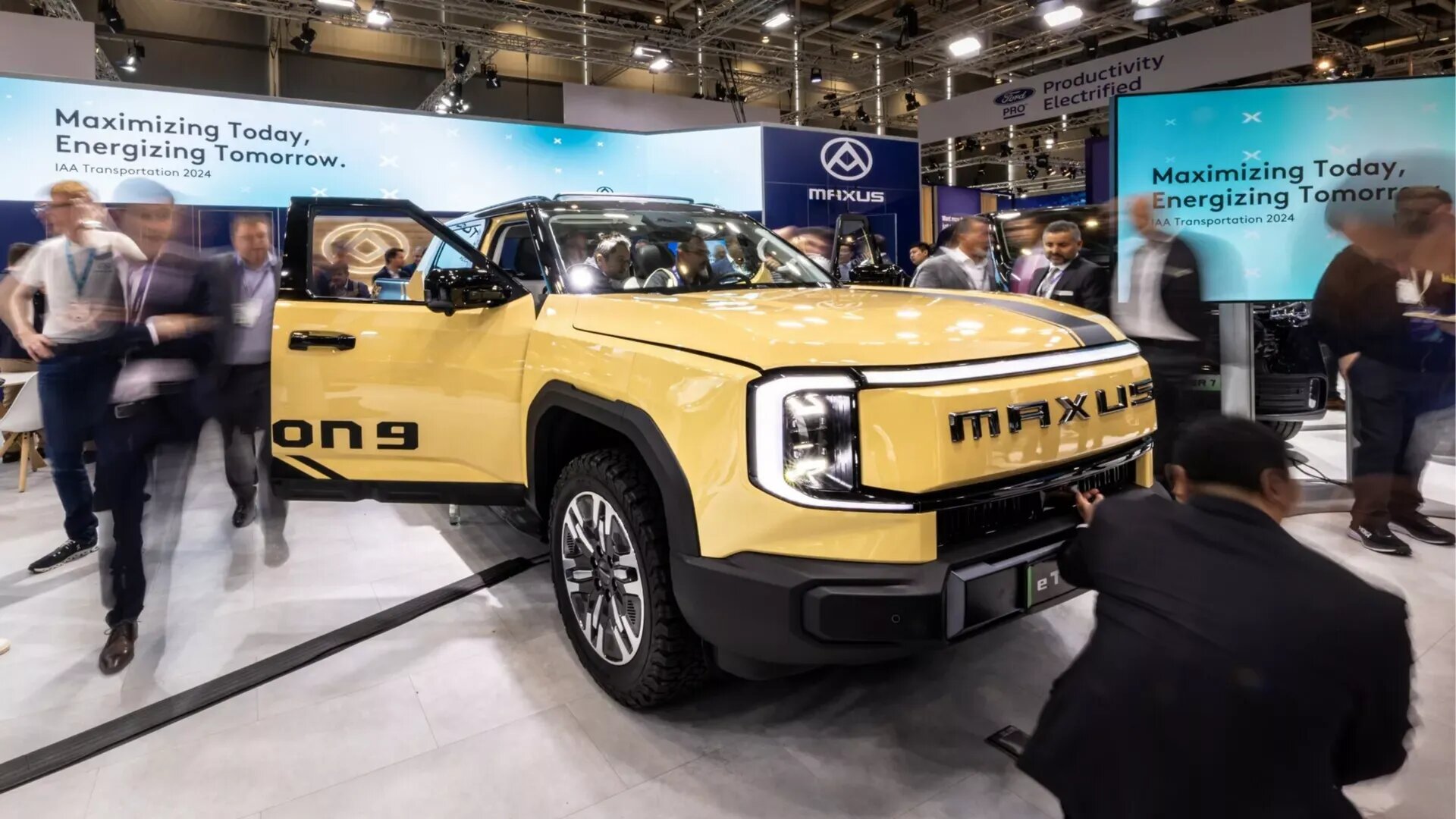 SAIC показал мощный электропикап Maxus eTerron 9 для Европы: он крупнее Toyota Hilux
