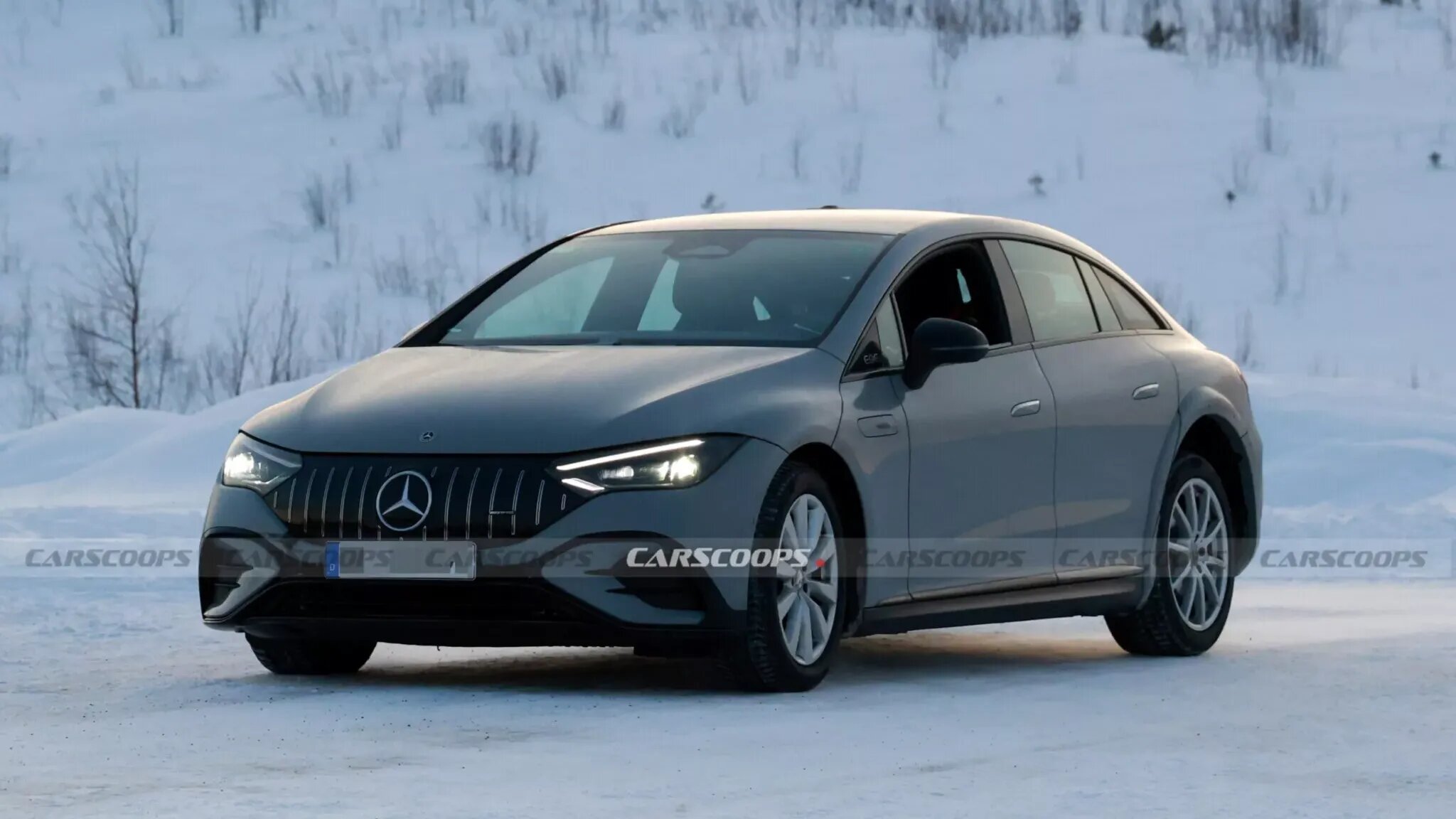 Mercedes-Benz вывел на тесты электрический E-класс — он заменит EQE