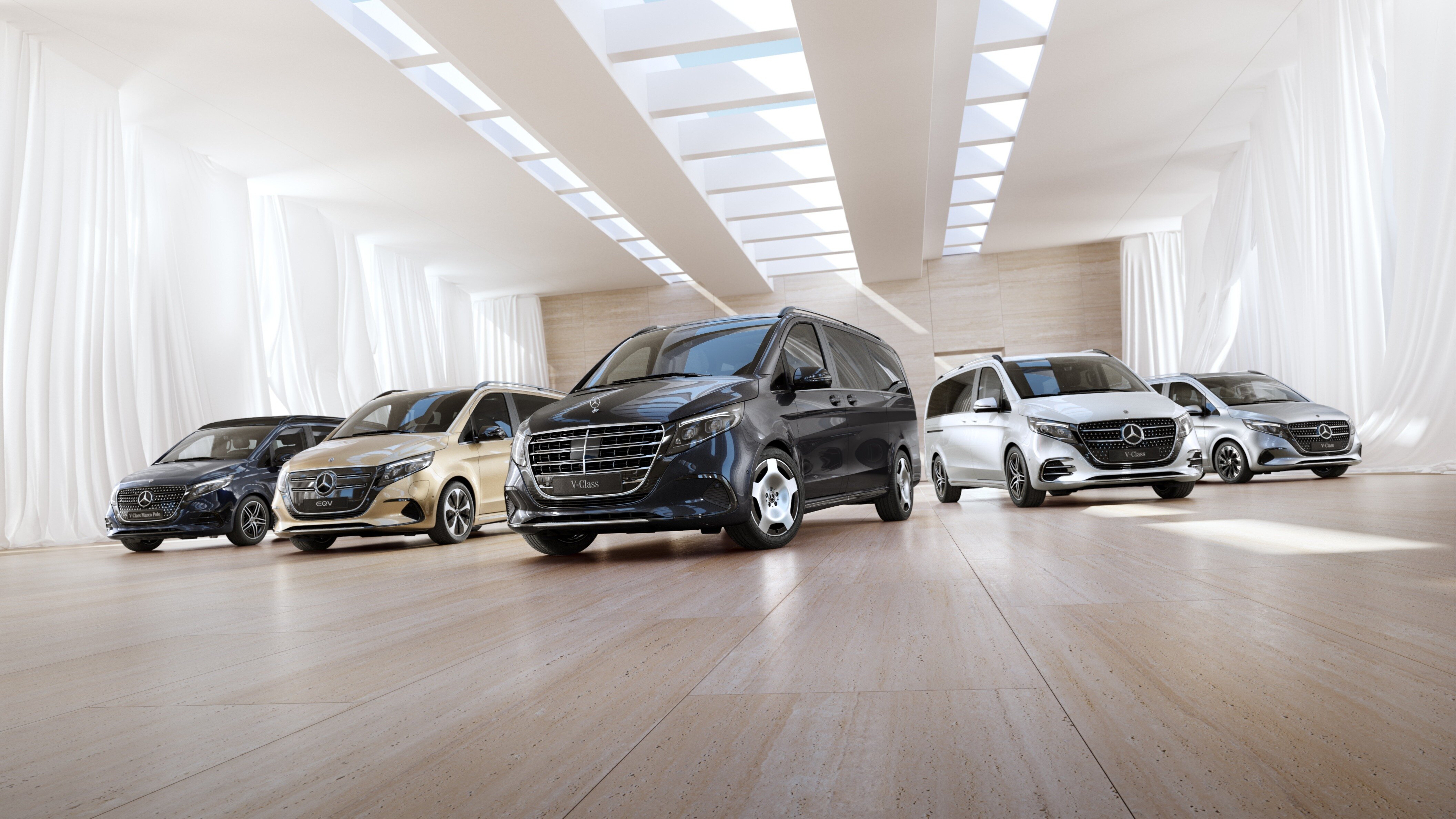 Mercedes-Benz обновил сразу пять минивэнов