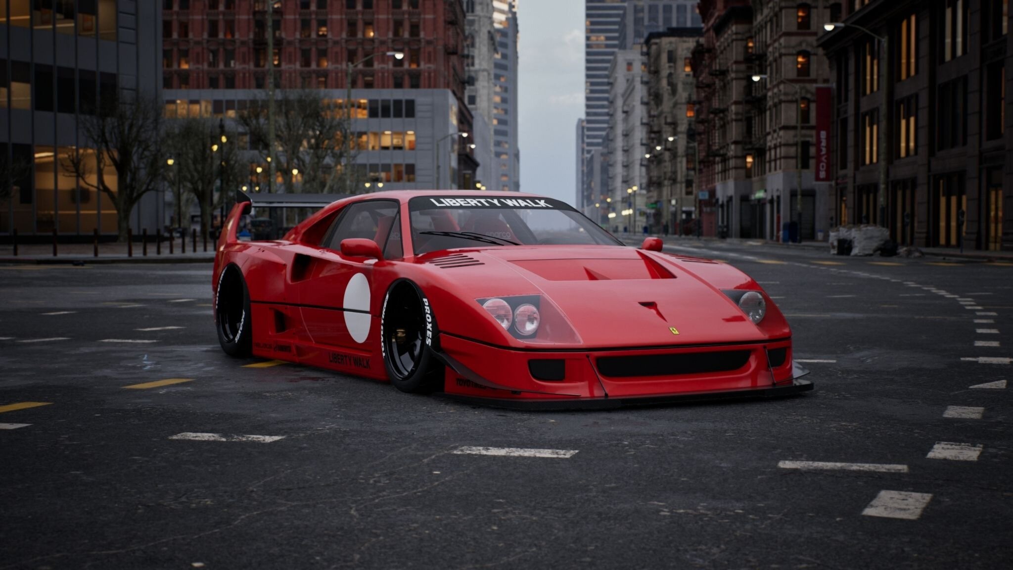 Японцы подготовили новый бодикит для 35-летнего культового Ferrari