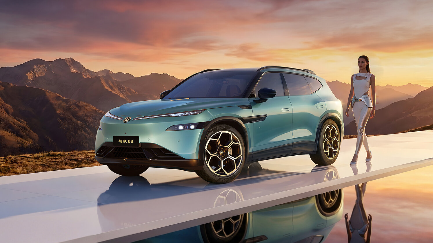 Первый кроссовер Volkswagen и Xpeng появился в продаже