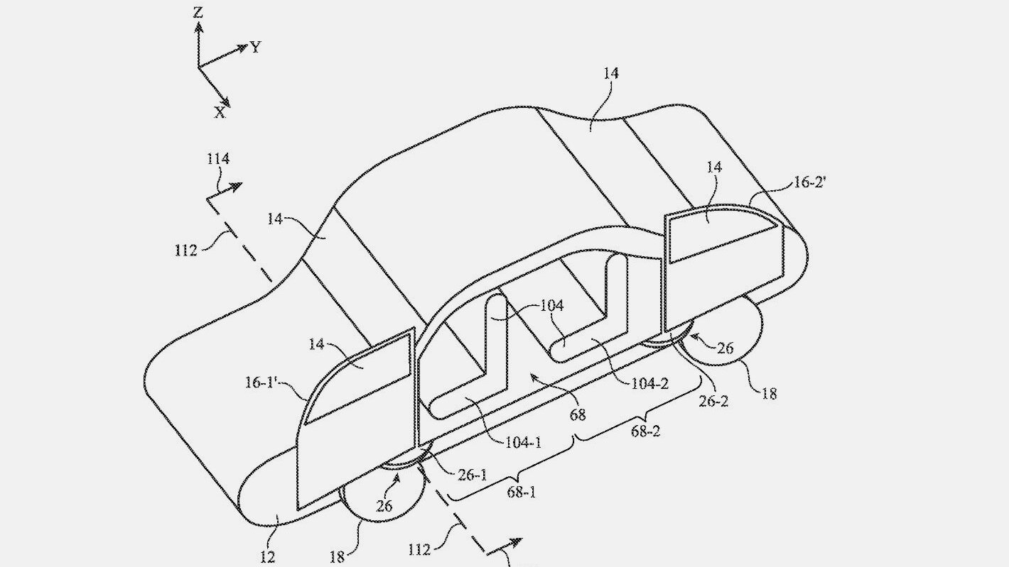 Apple запатентовала для своего электрокара раздвижные двери