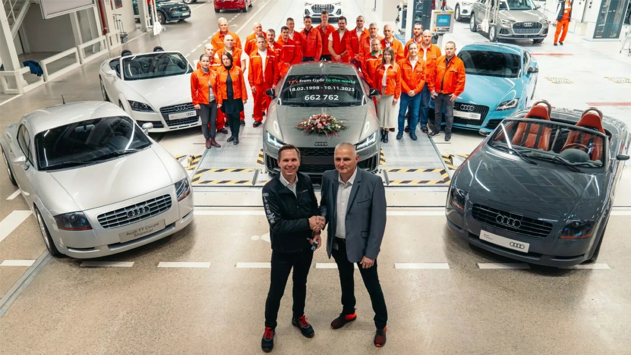 С конвейера сошёл последний Audi TT