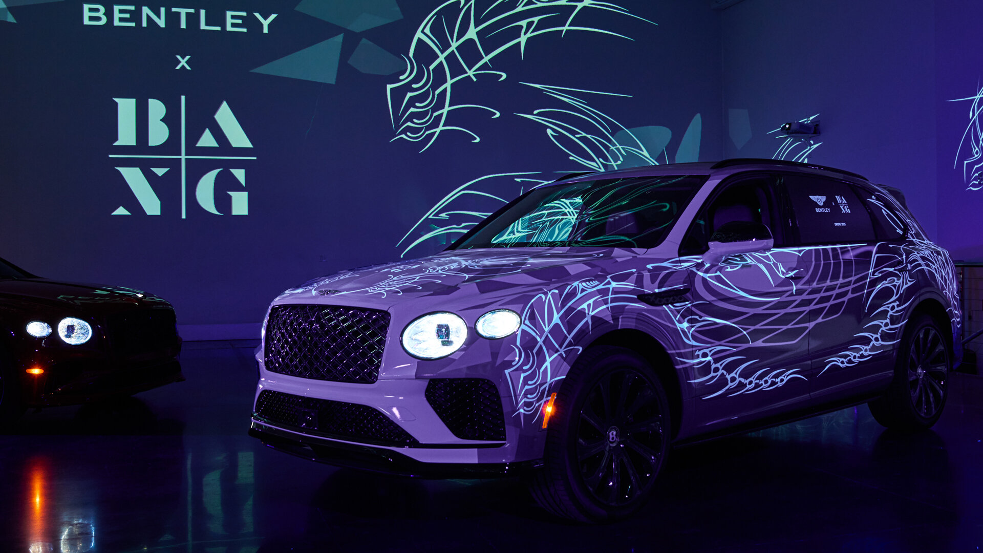Bentley показала «татуированную» Bentayga