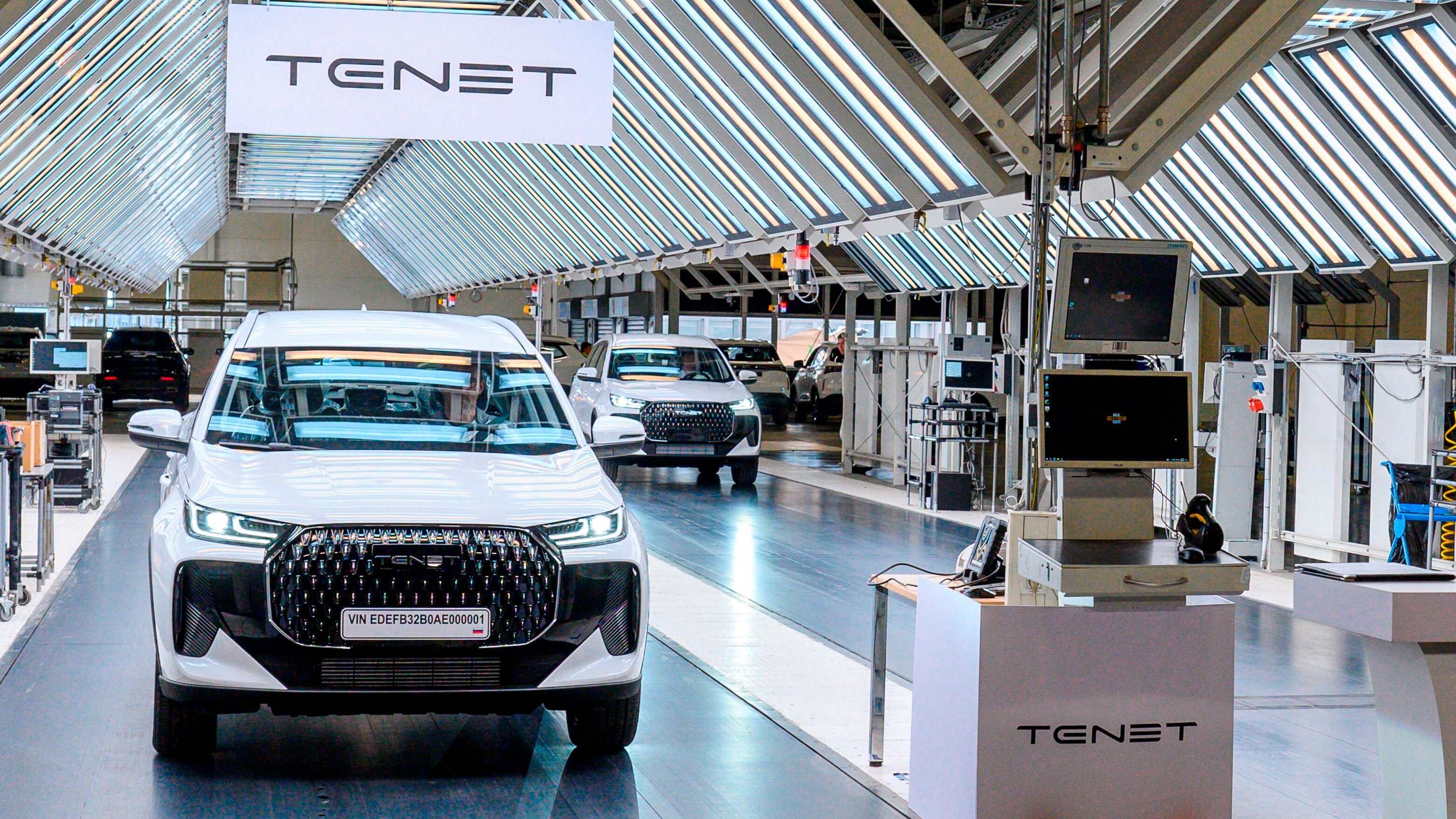 На бывшем заводе Volkswagen запустили сборку кроссоверов Tenet по полному циклу