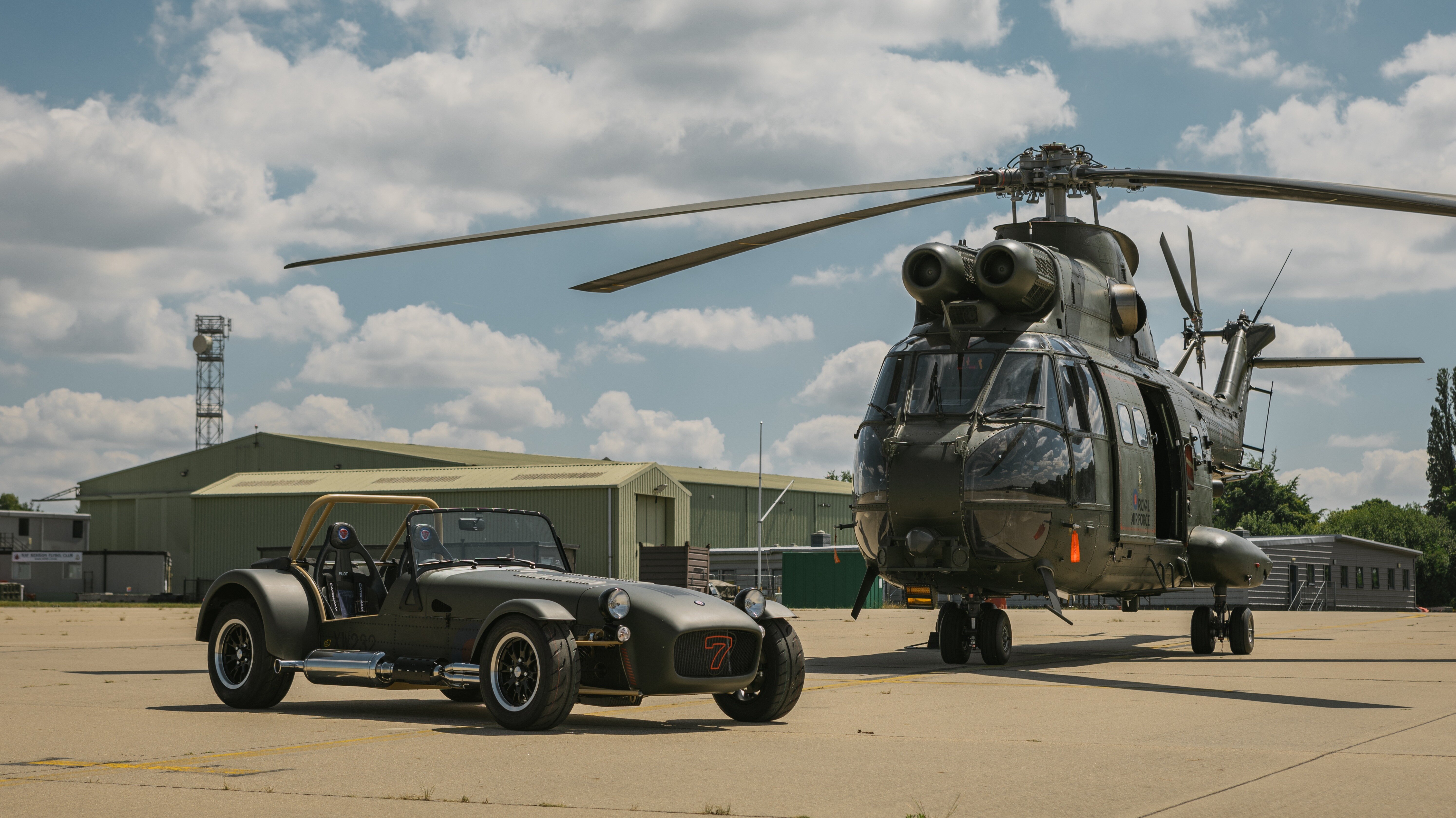 Caterham построил уникальный родстер с деталями от вертолёта — его продадут на аукционе