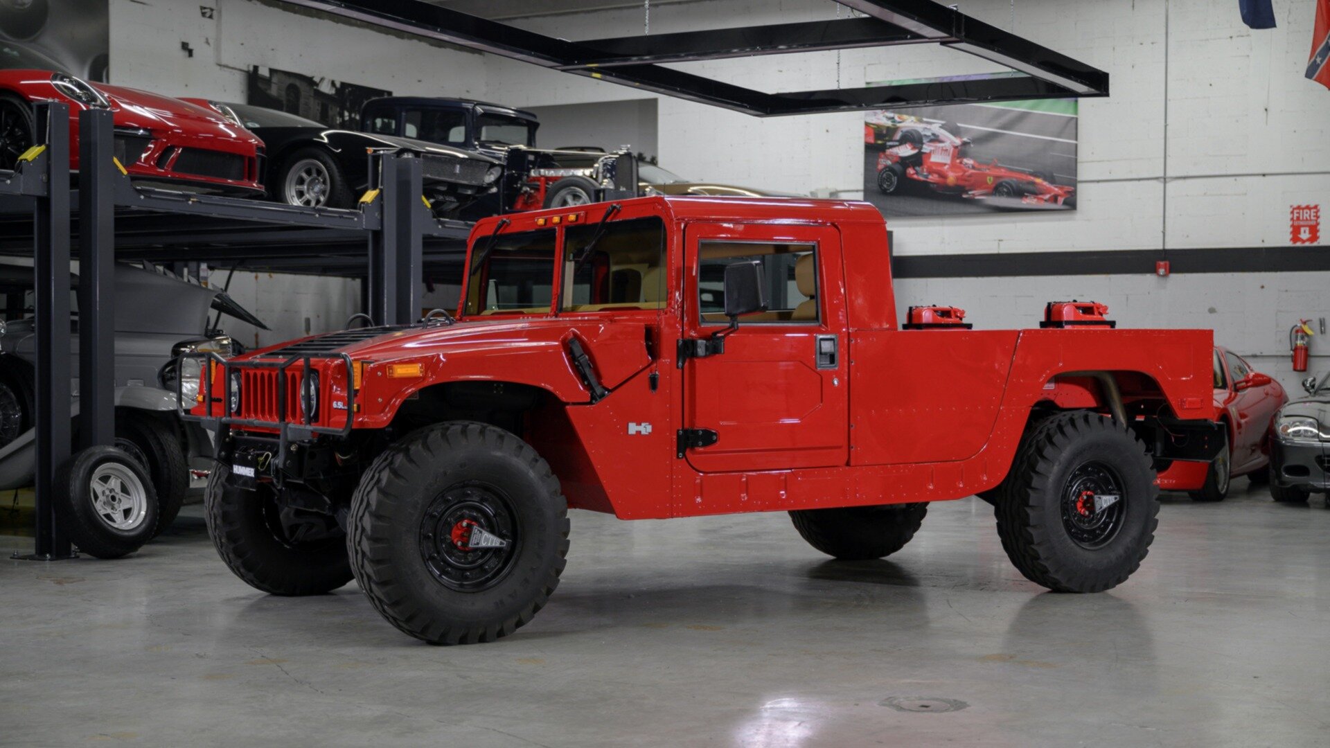 Редкий Hummer H1 с двухдверной кабиной пустят с молотка