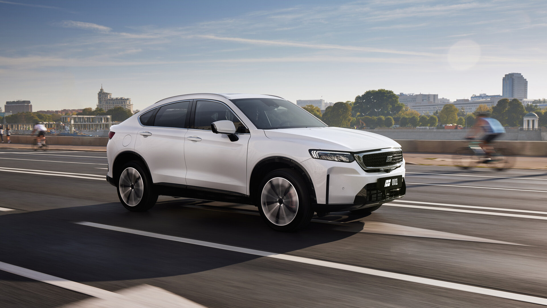 В России стартовали продажи кроссовера Knewstar 001 — бывшего Geely Tugella