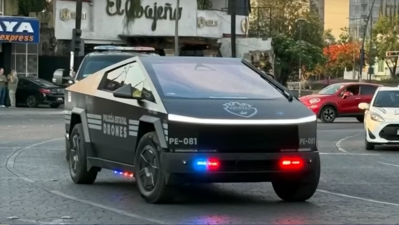 Tesla Cybertruck будут патрулировать Мексику во время чемпионата мира по футболу
