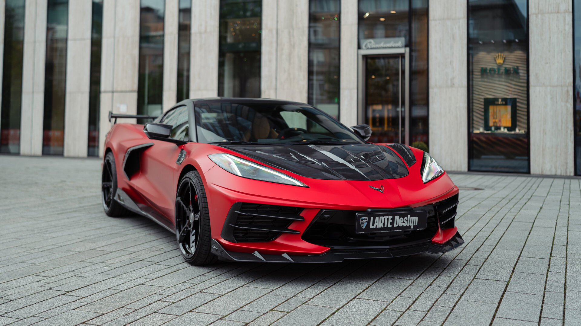 В России разработали карбоновый тюнинг-кит для нового Chevrolet Corvette