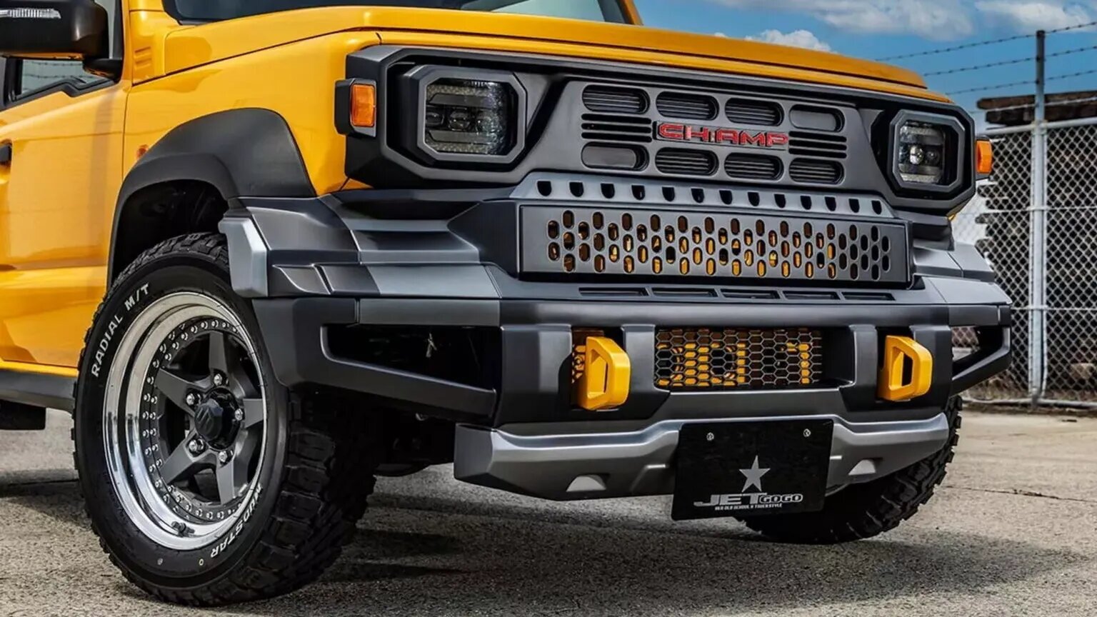 Suzuki Jimny получил очередной тюнинг — под грузовичок Toyota