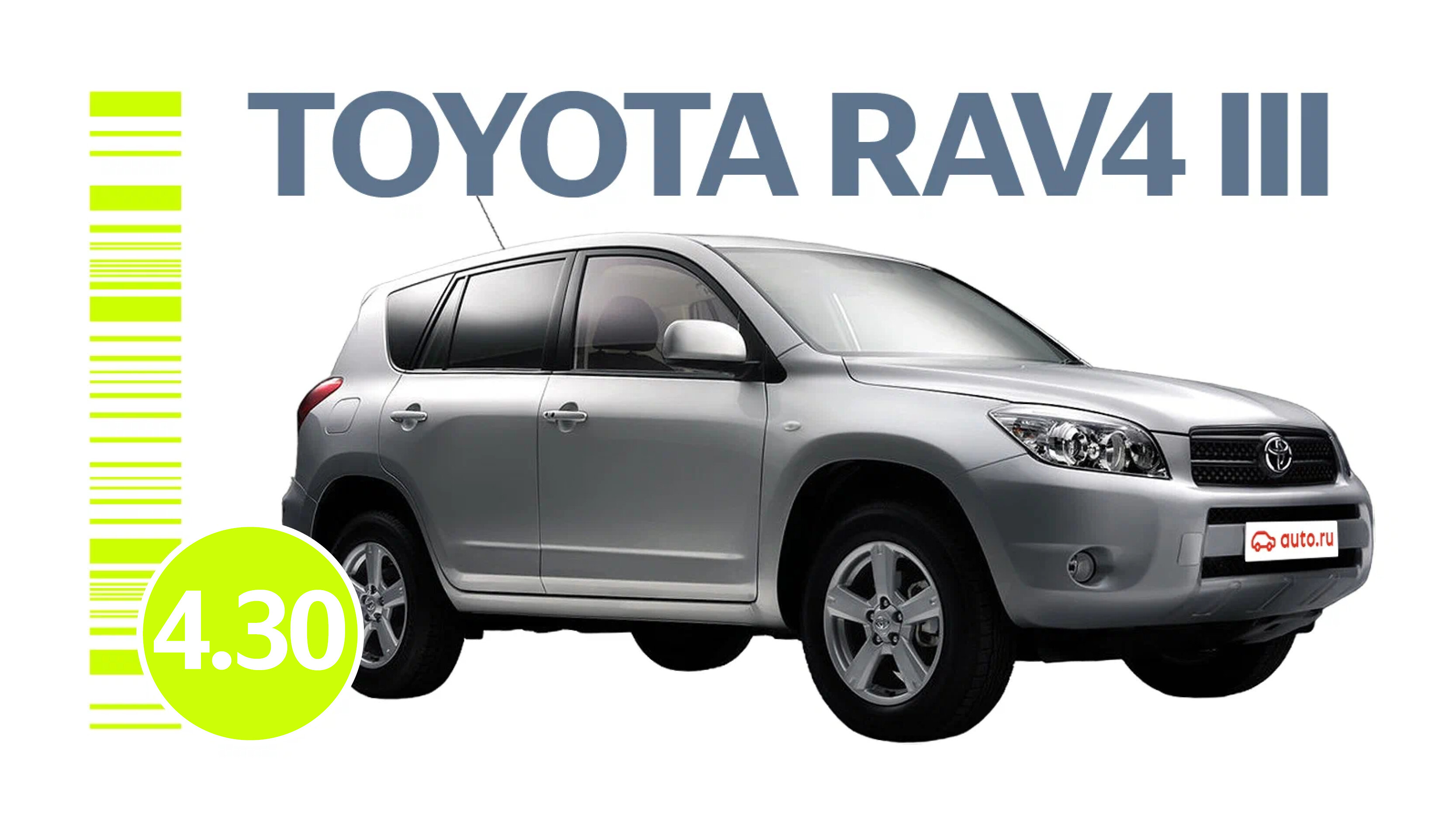 Надёжен ли Toyota RAV4 III поколения: все проблемы подержанного кроссовера