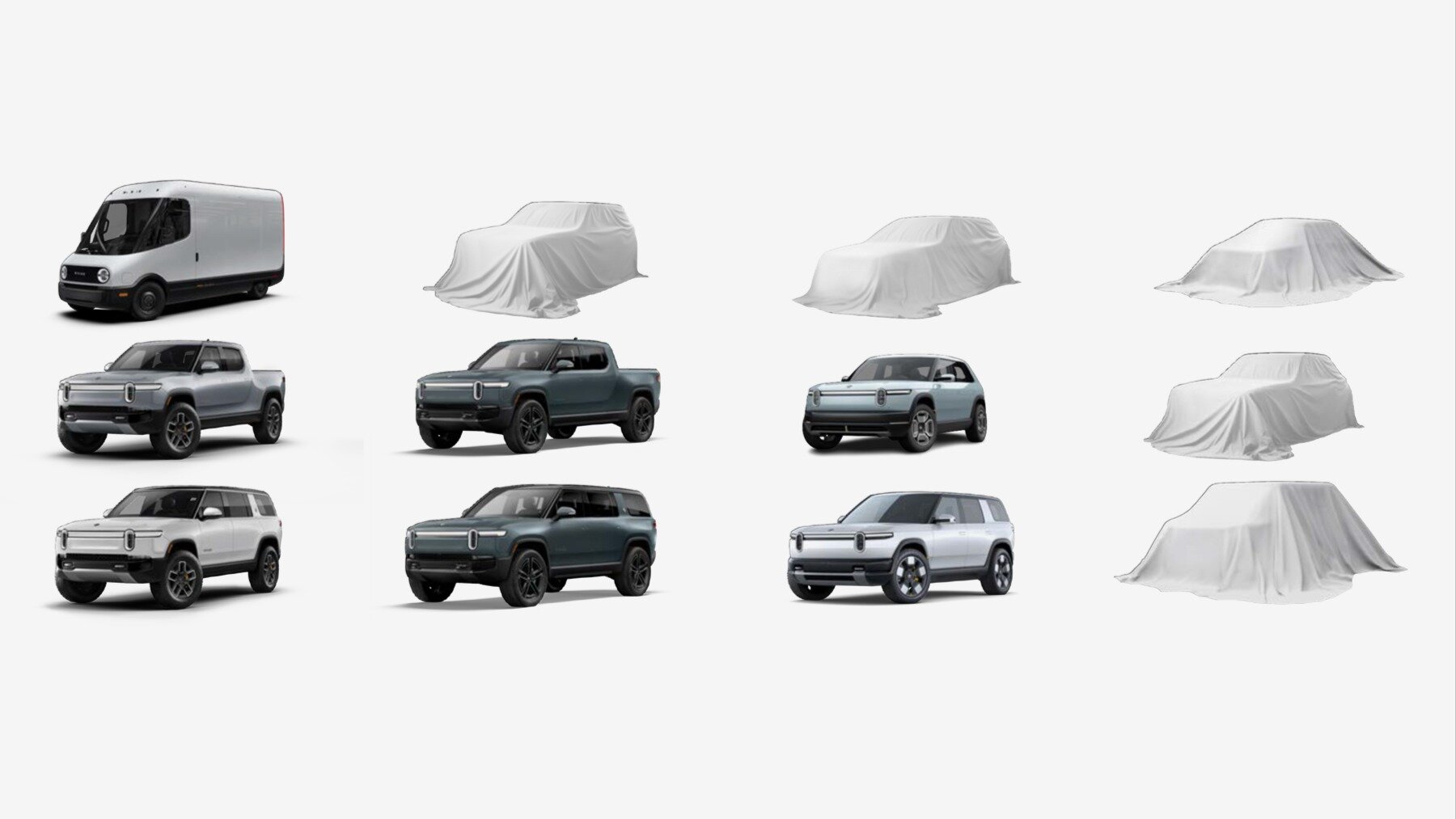 Rivian выпустит пять новых моделей: часть из них — вместе с Volkswagen