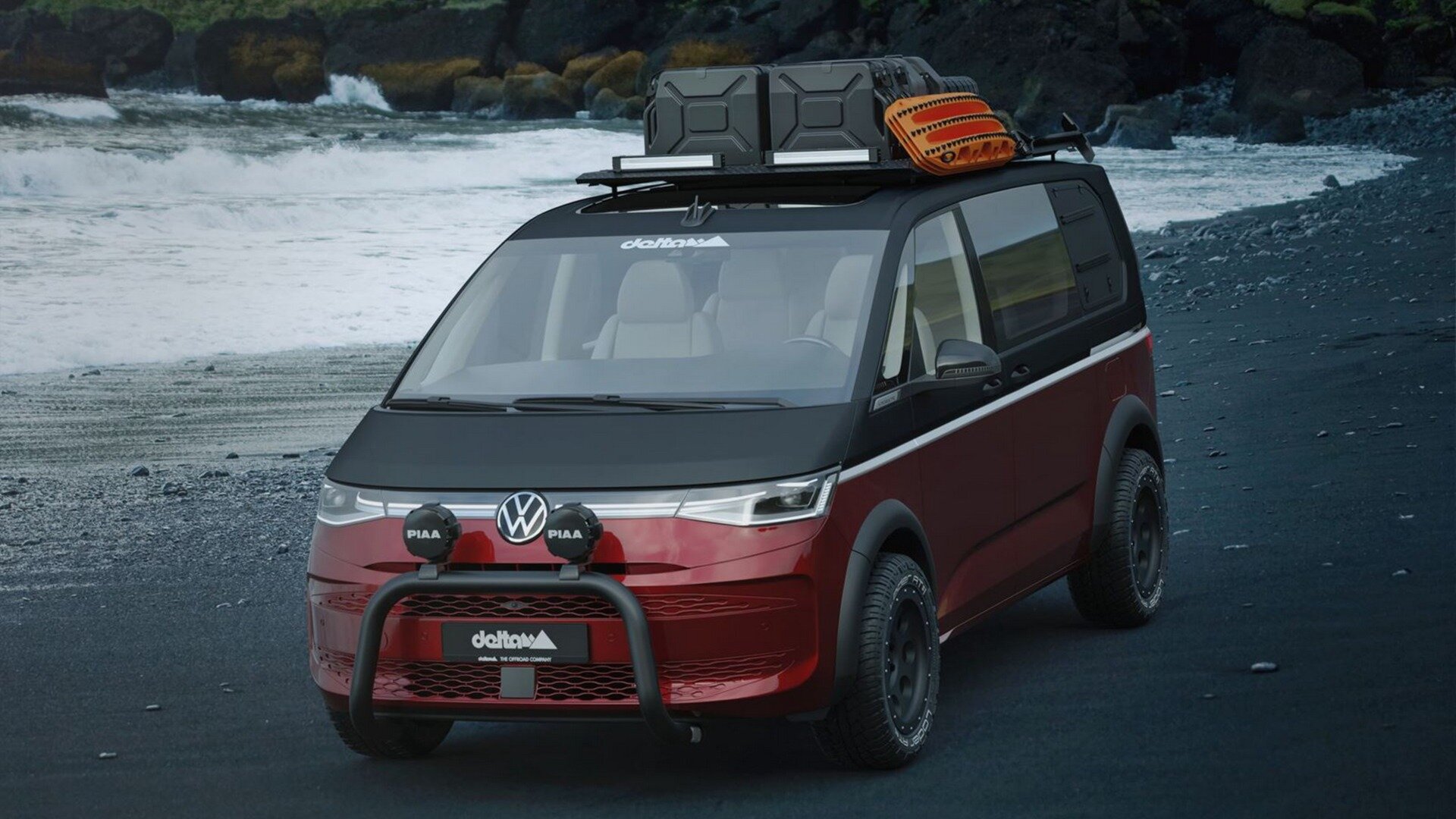 VW Multivan получил первый тюнинг-пакет — и сразу для бездорожья