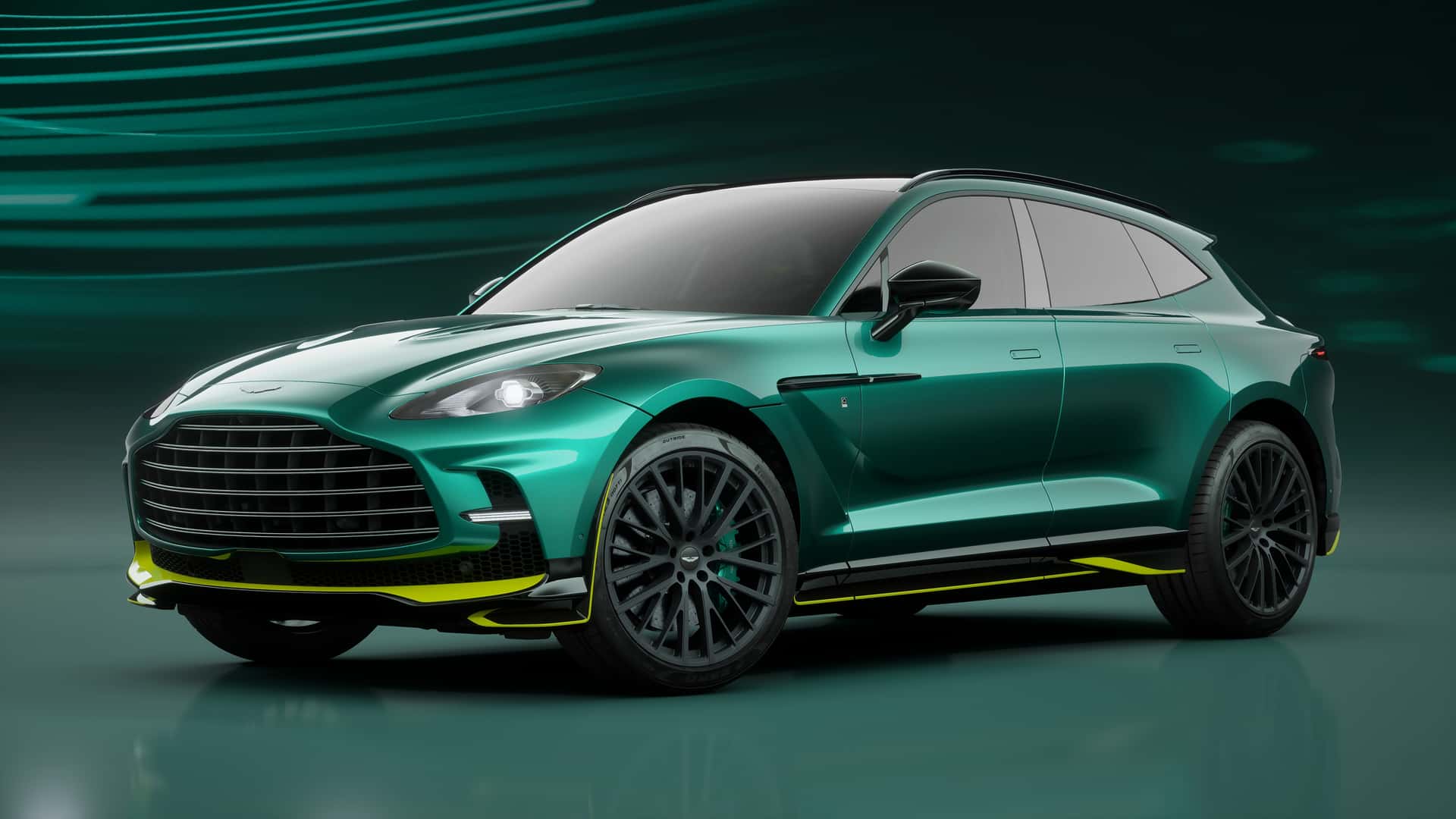 Aston Martin DBX707 получил спецсерию в стиле медицинского автомобиля Формулы-1