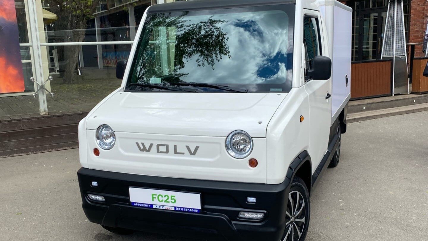 Стали известны цены на российский электрогрузовичок Wolv FC25