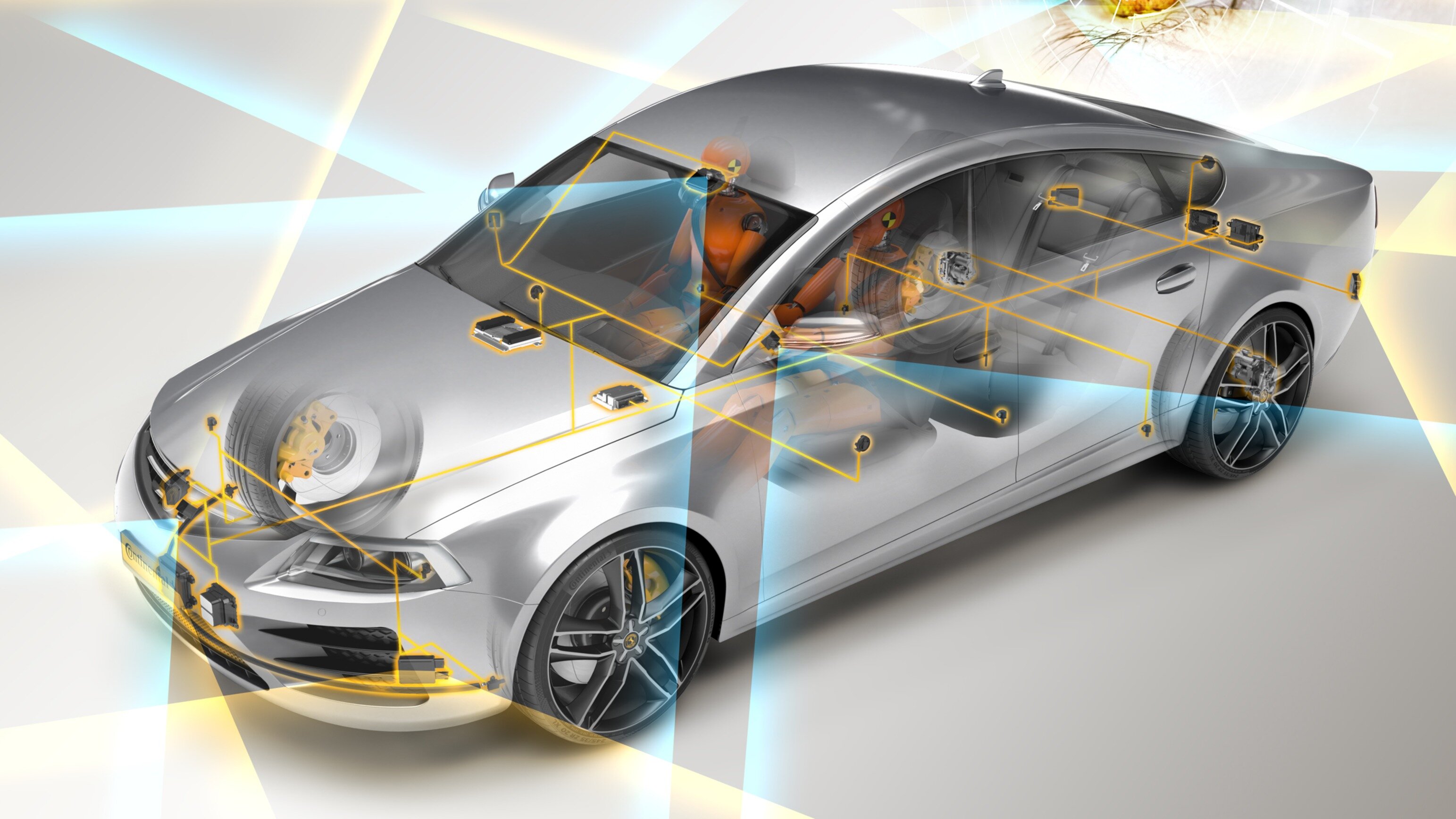 Continental придумала управляемые подушки безопасности