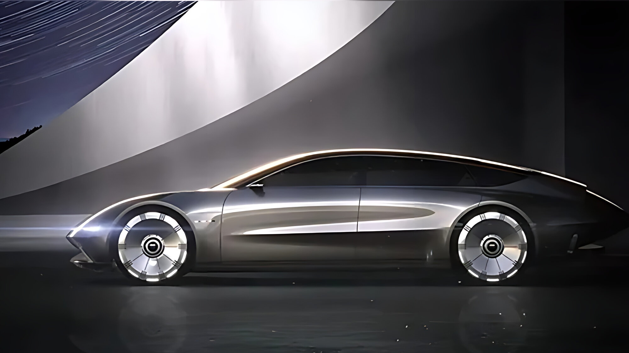 Buick показал в Китае электроседан с дверями-«ножницами» 