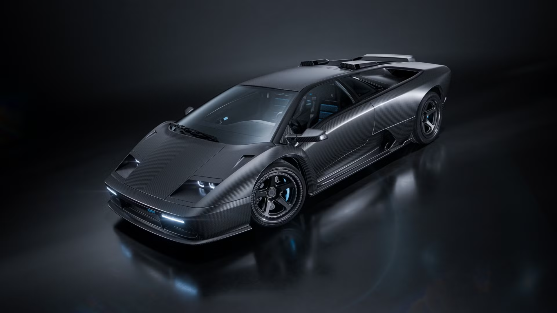 Представлен трековый вариант рестомода Lamborghini Diablo — он из карбона
