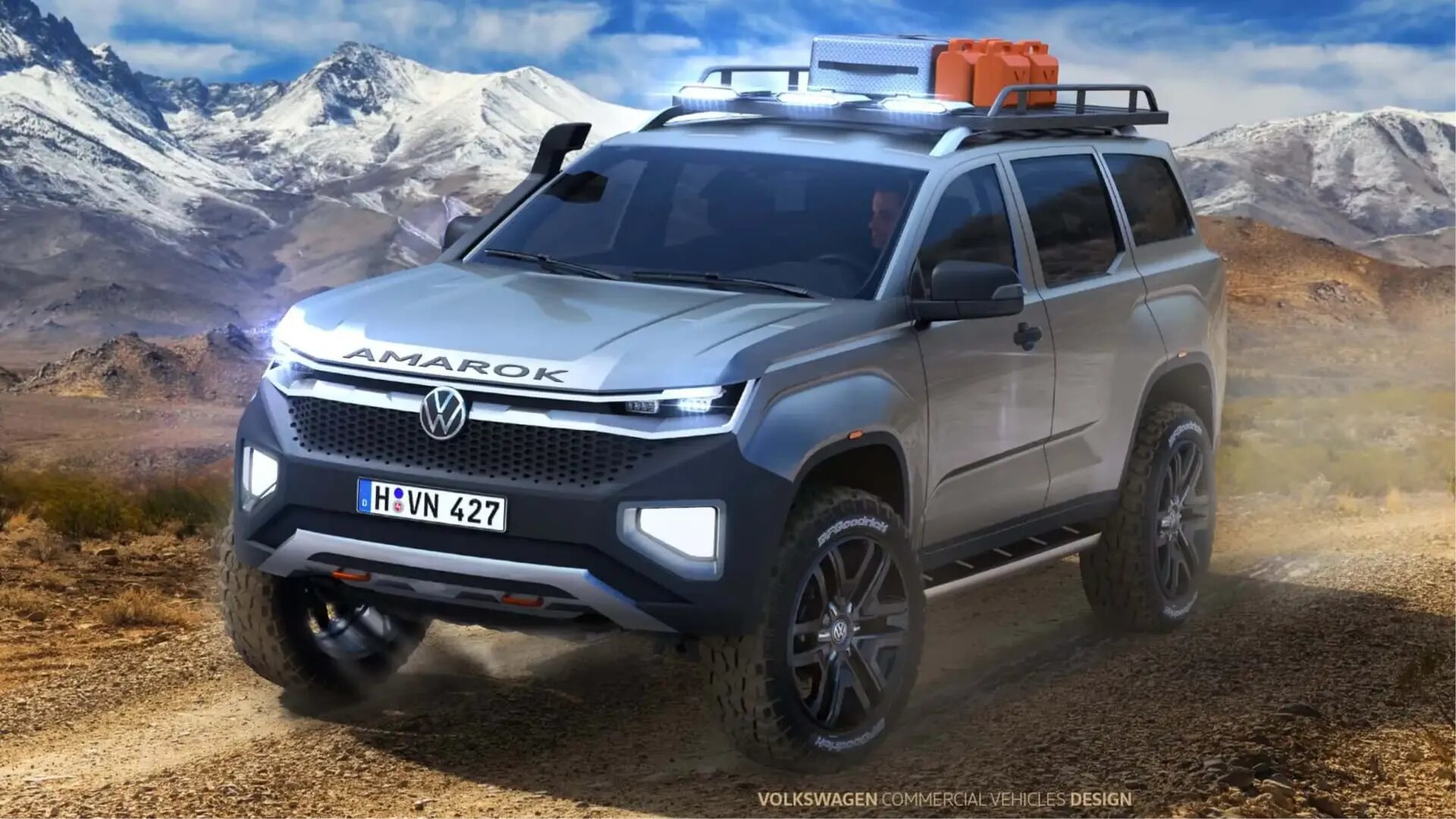 Volkswagen показал рамный внедорожник, которого никогда не было