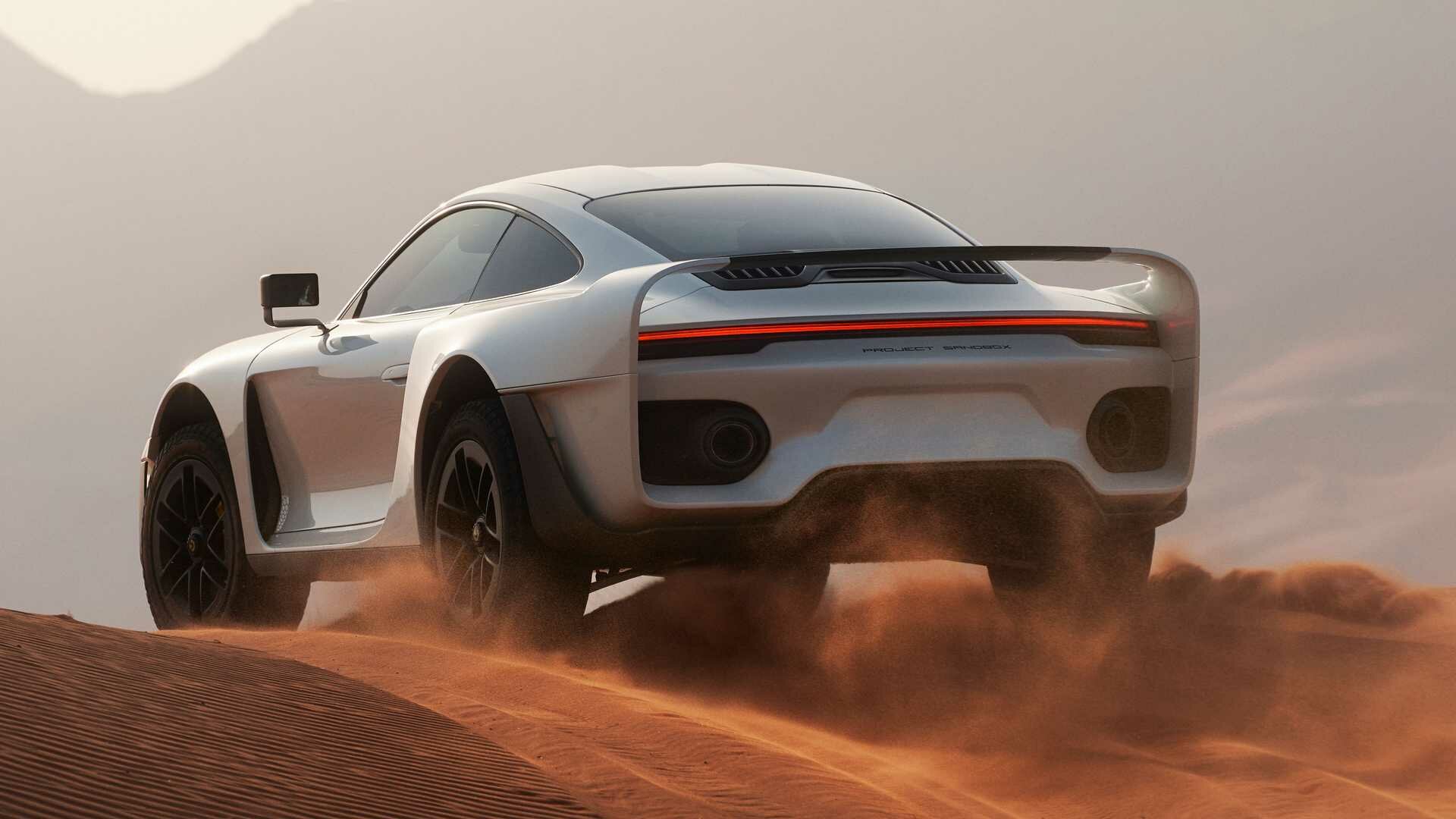 Porsche 911 Turbo S превратили в 830-сильный суперкар для бездорожья