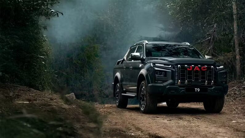 Пикап JAC T9 получит в России новую подвеску