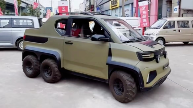 Мечтающим о «Гелике»-пикапе 6х6 китайский Wuling предложит альтернативу значительно дешевле