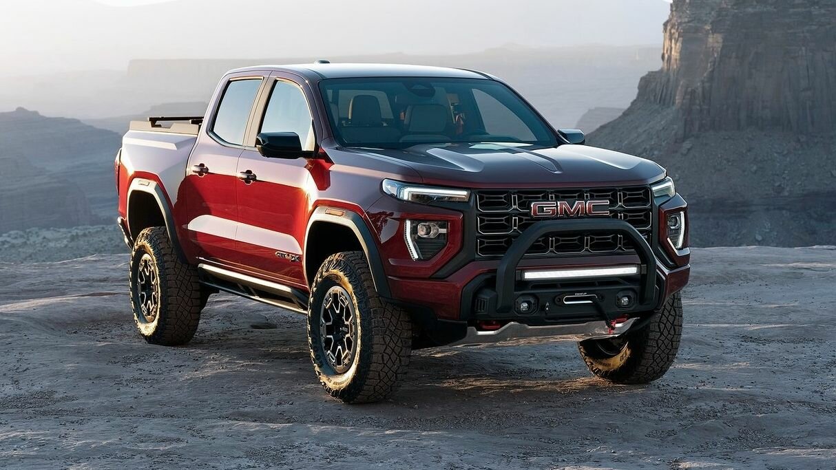 Представлен новый пикап GMC Canyon: турбомотор, роскошная отделка и камера под днищем 