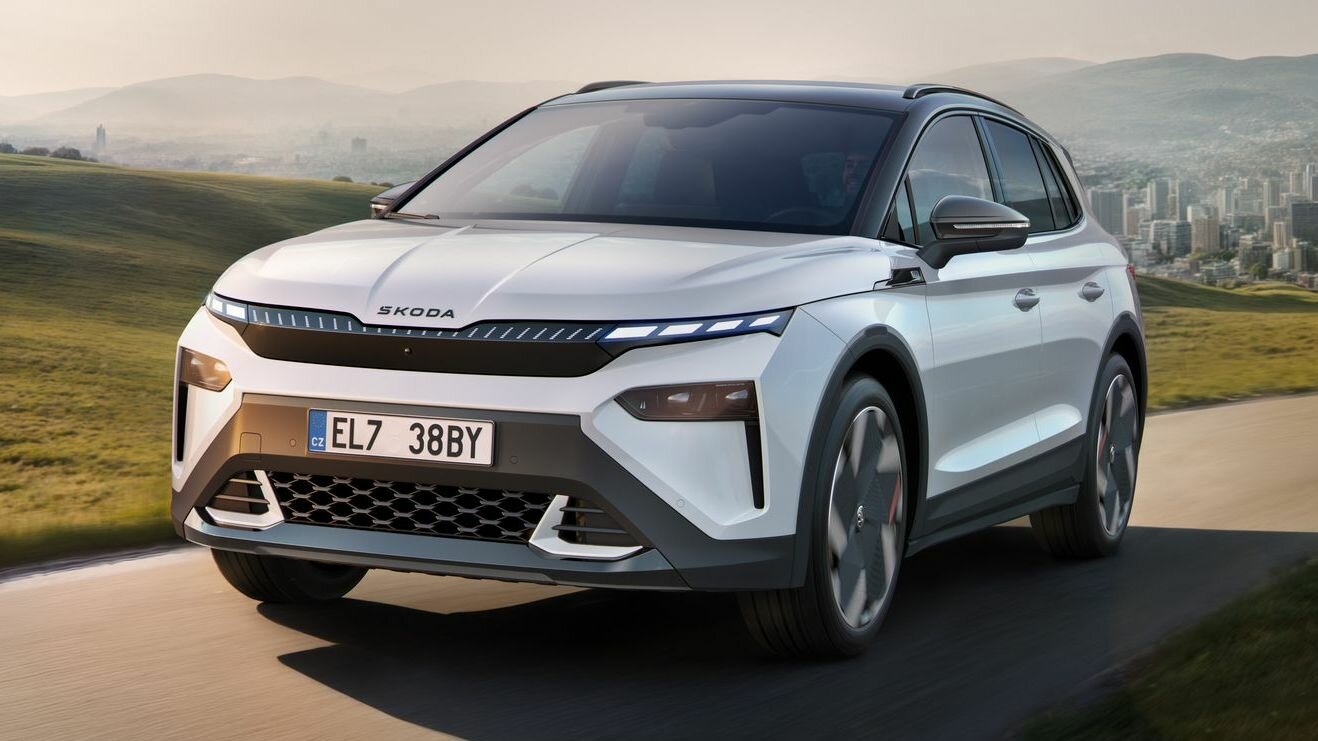 Представлен электрокроссовер Skoda Elroq: цена как у Karoq и новые фишки Simply Clever