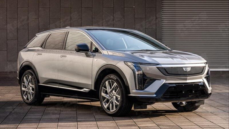 Появились фотографии нового среднеразмерного электрокроссовера Cadillac Optiq