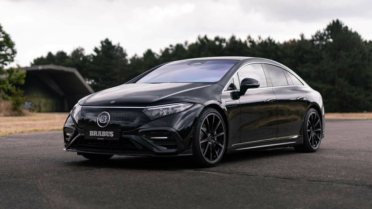 В Brabus сделали электрокар Mercedes-Benz EQS дальнобойнее, не меняя батарею