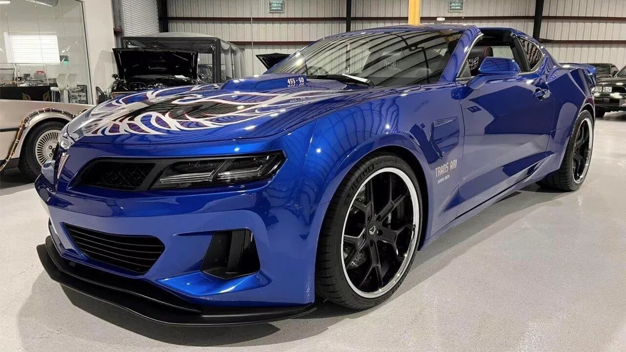 Chevrolet Camaro стал 1000-сильной репликой культового Pontiac Trans Am